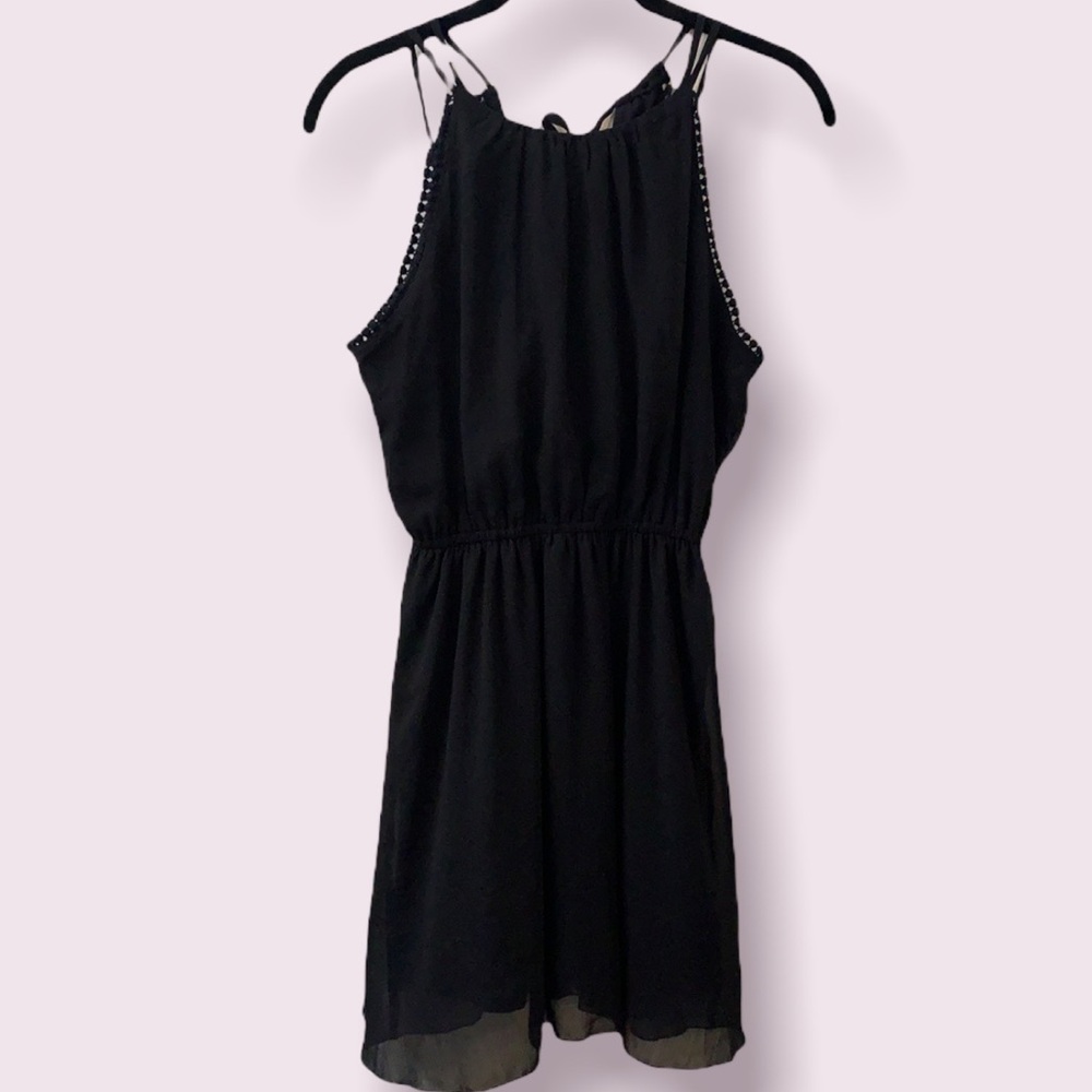 Abercrombie & Fitch little black halter dress